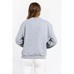 Gray Cotton Sweatshirt