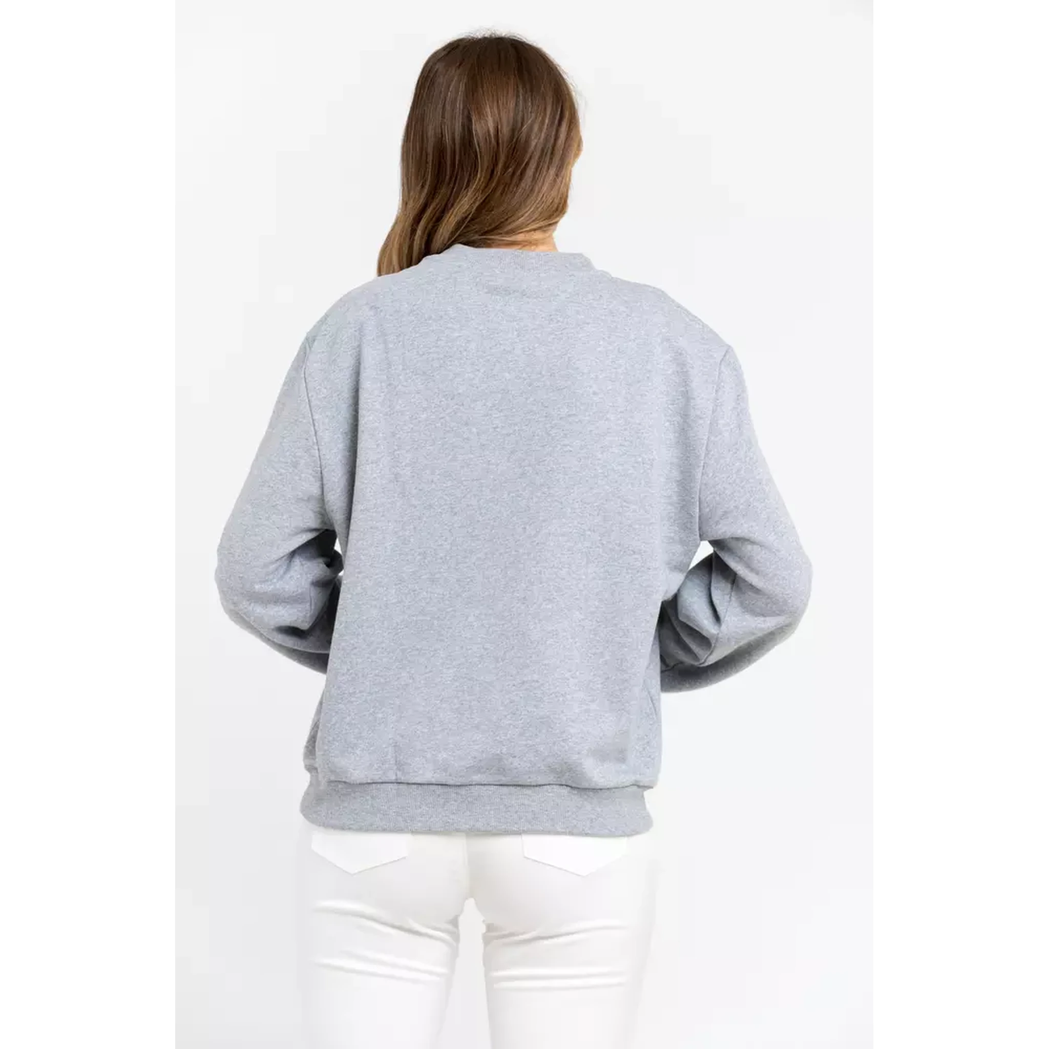 Gray Cotton Sweatshirt