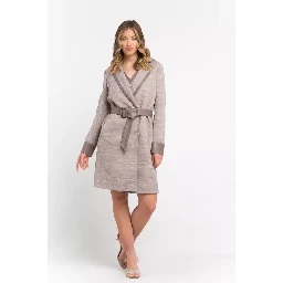 Beige Cotton Coat
