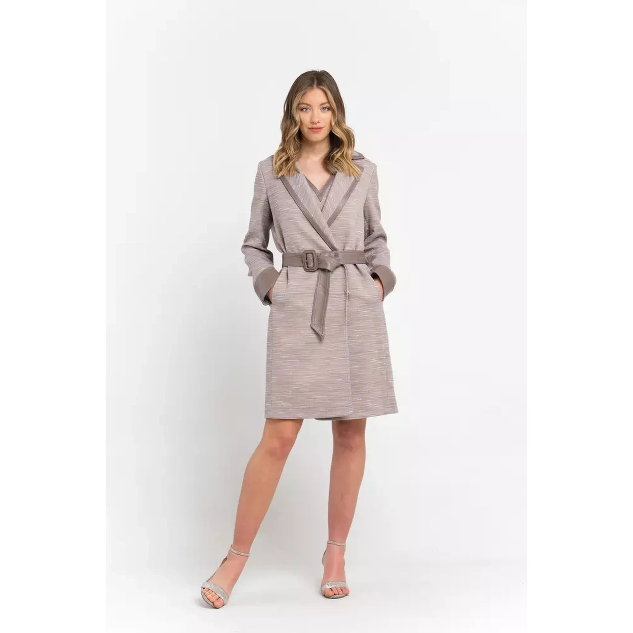 Beige Cotton Coat