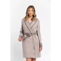 Beige Cotton Coat
