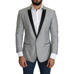 Light Gray Single Breasted SARTORIA Blazer