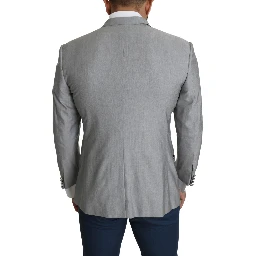 Light Gray Single Breasted SARTORIA Blazer