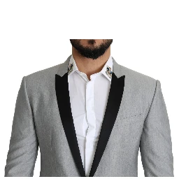 Light Gray Single Breasted SARTORIA Blazer