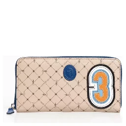 Beige Leather Wallet