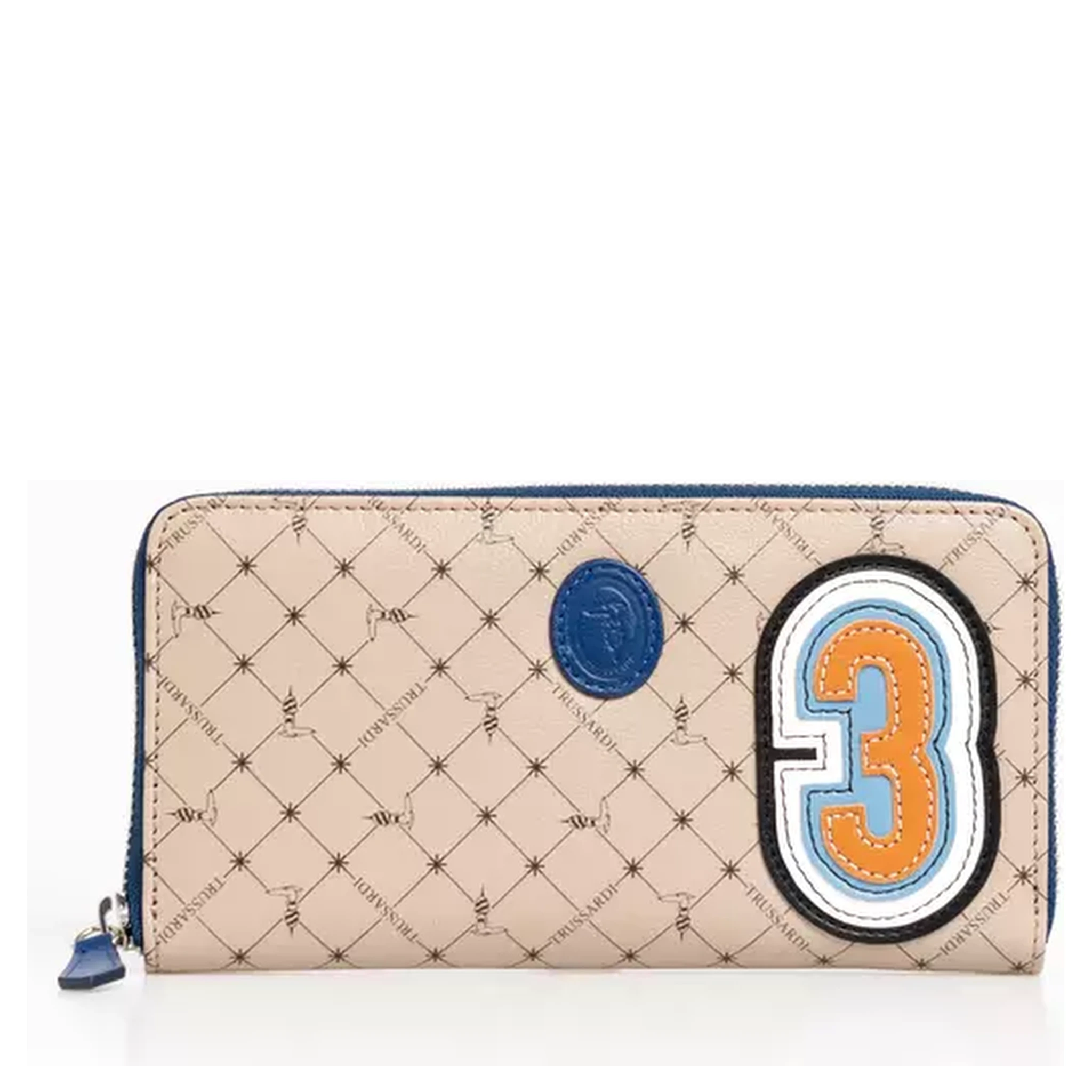 Beige Leather Wallet