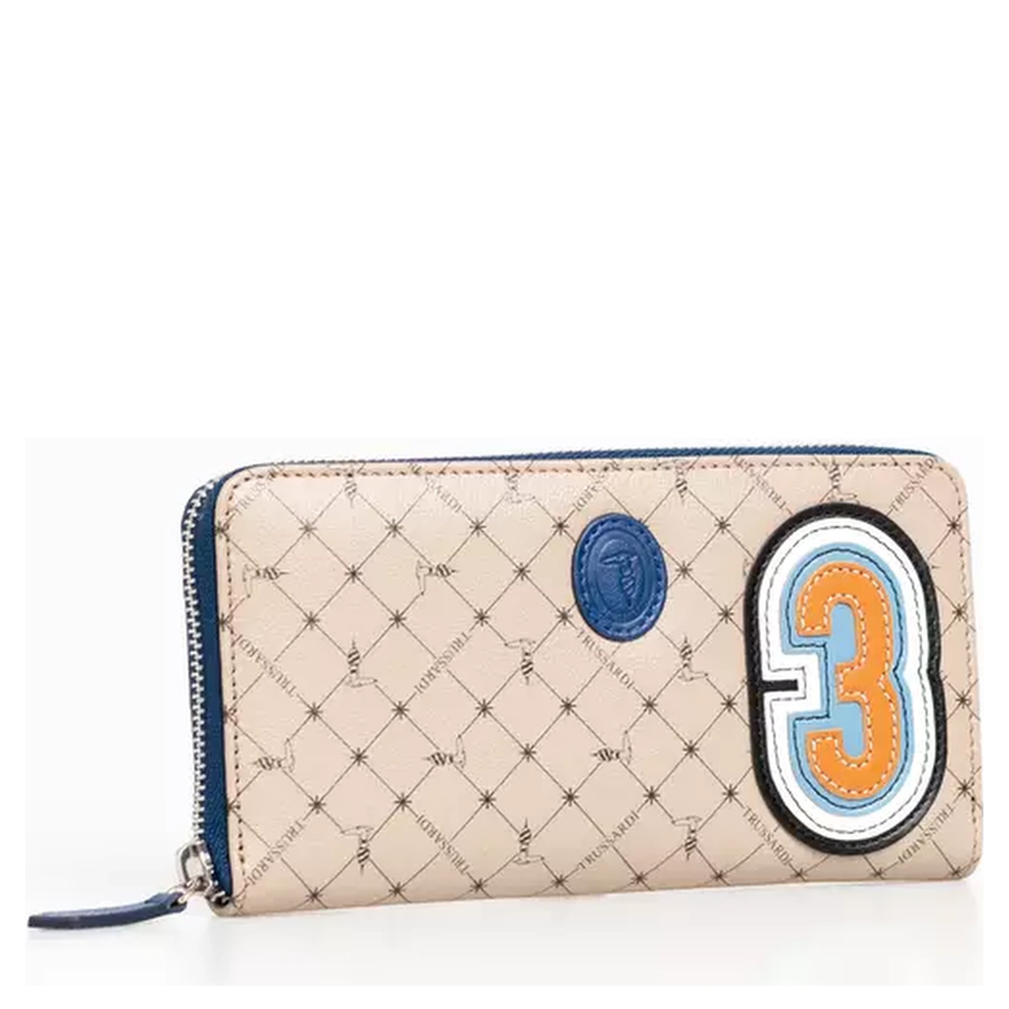 Beige Leather Wallet