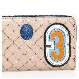 Beige Leather Wallet