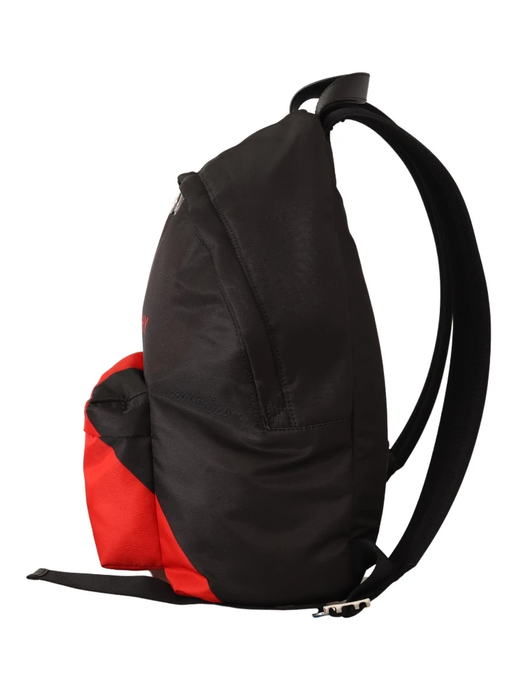 Red & Black Nylon Urban Backpack alternative
