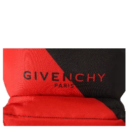 Red & Black Nylon Urban Backpack