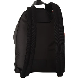 Red & Black Nylon Urban Backpack