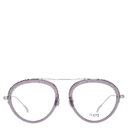 Purple Metal & Leather Glasses (Frames)