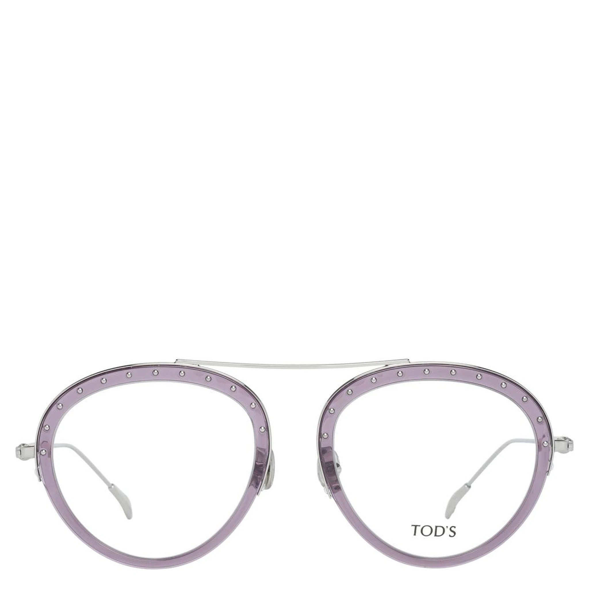 Purple Metal & Leather Glasses (Frames)