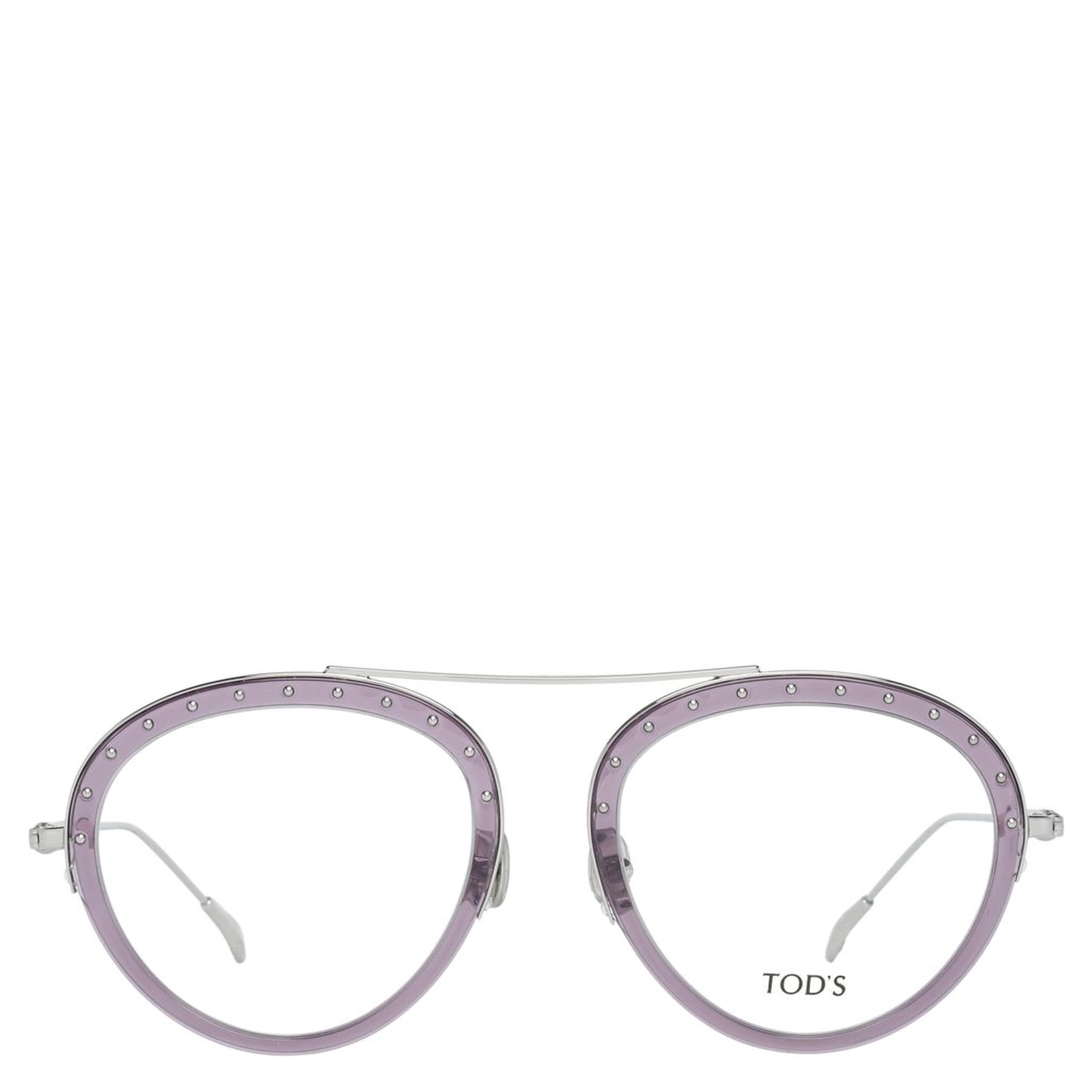 Purple Metal & Leather Glasses (Frames)