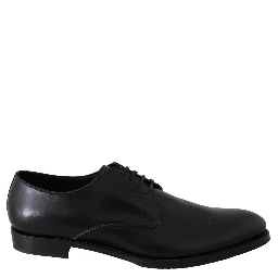 Black Leather SARTORIA Hand Made Shoes
