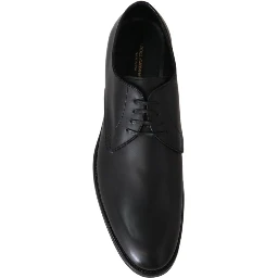 Black Leather SARTORIA Hand Made Shoes