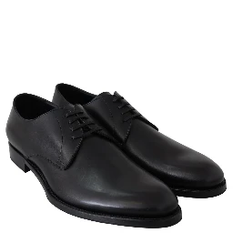 Black Leather SARTORIA Hand Made Shoes