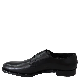 Black Leather SARTORIA Hand Made Shoes