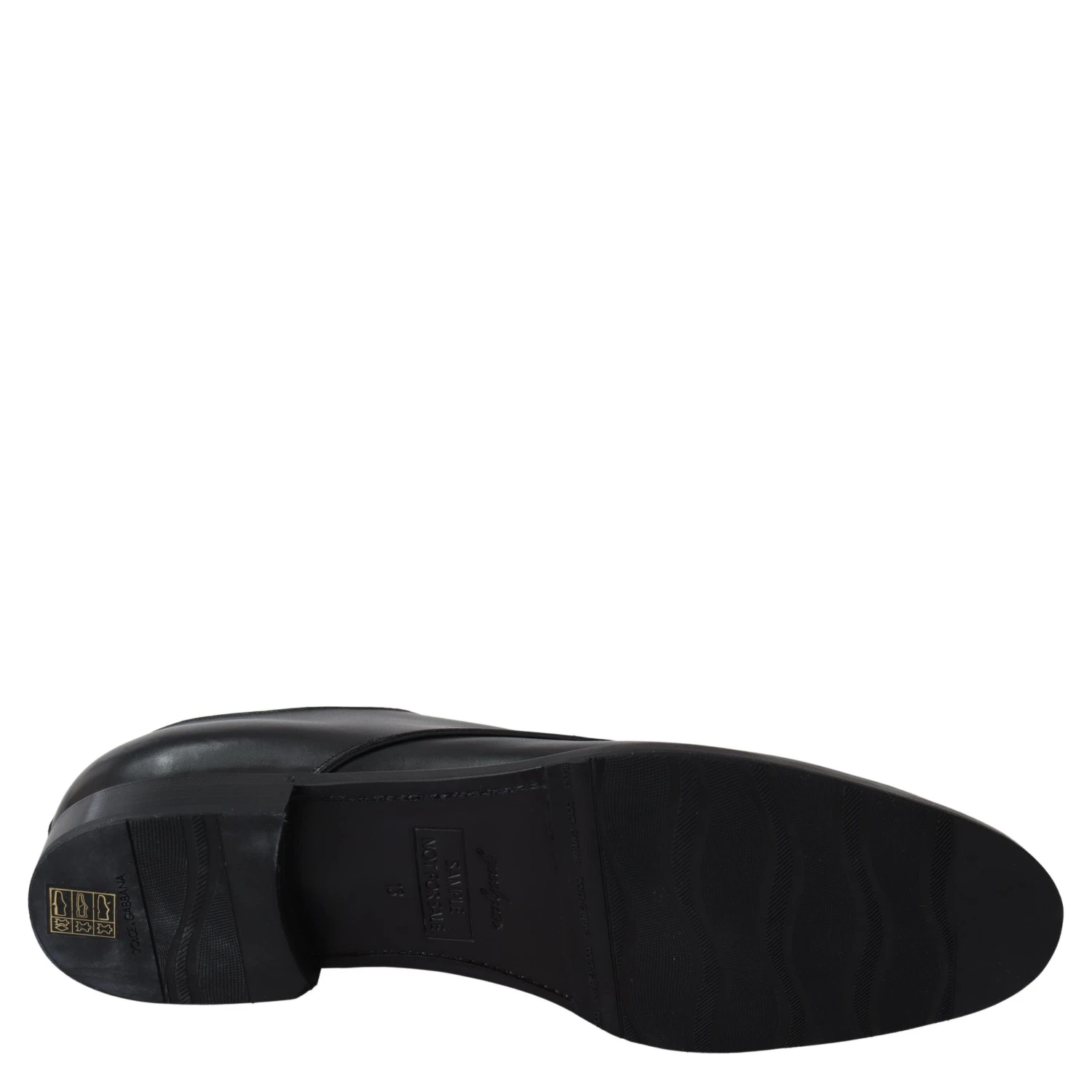 Black Leather SARTORIA Hand Made Shoes