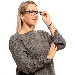 Brown Plastic Glasses (Frames)