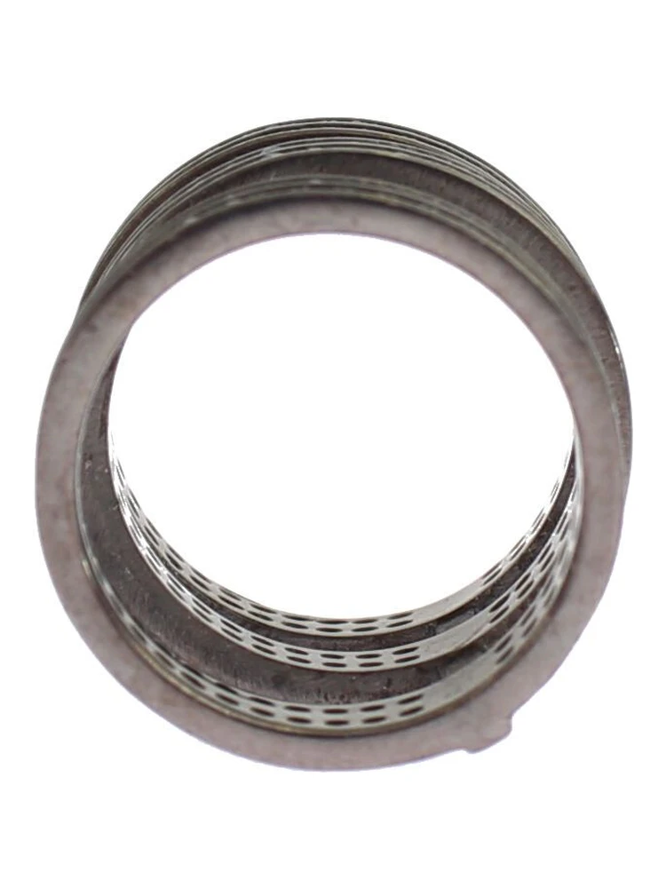 Black CZ Rhodium 925 Silver Ring alternative