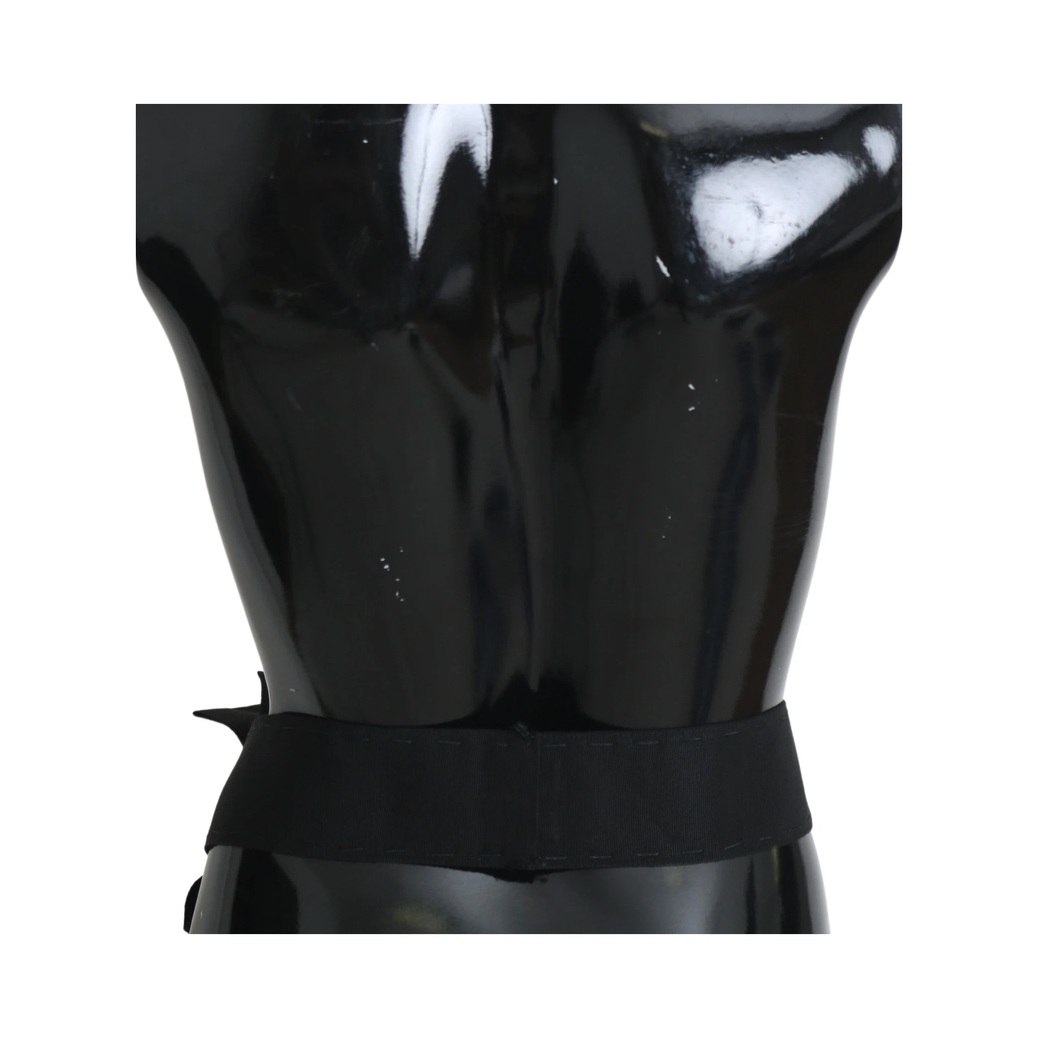 Black Crystal Brooch Wide Wai SATORIA Belt