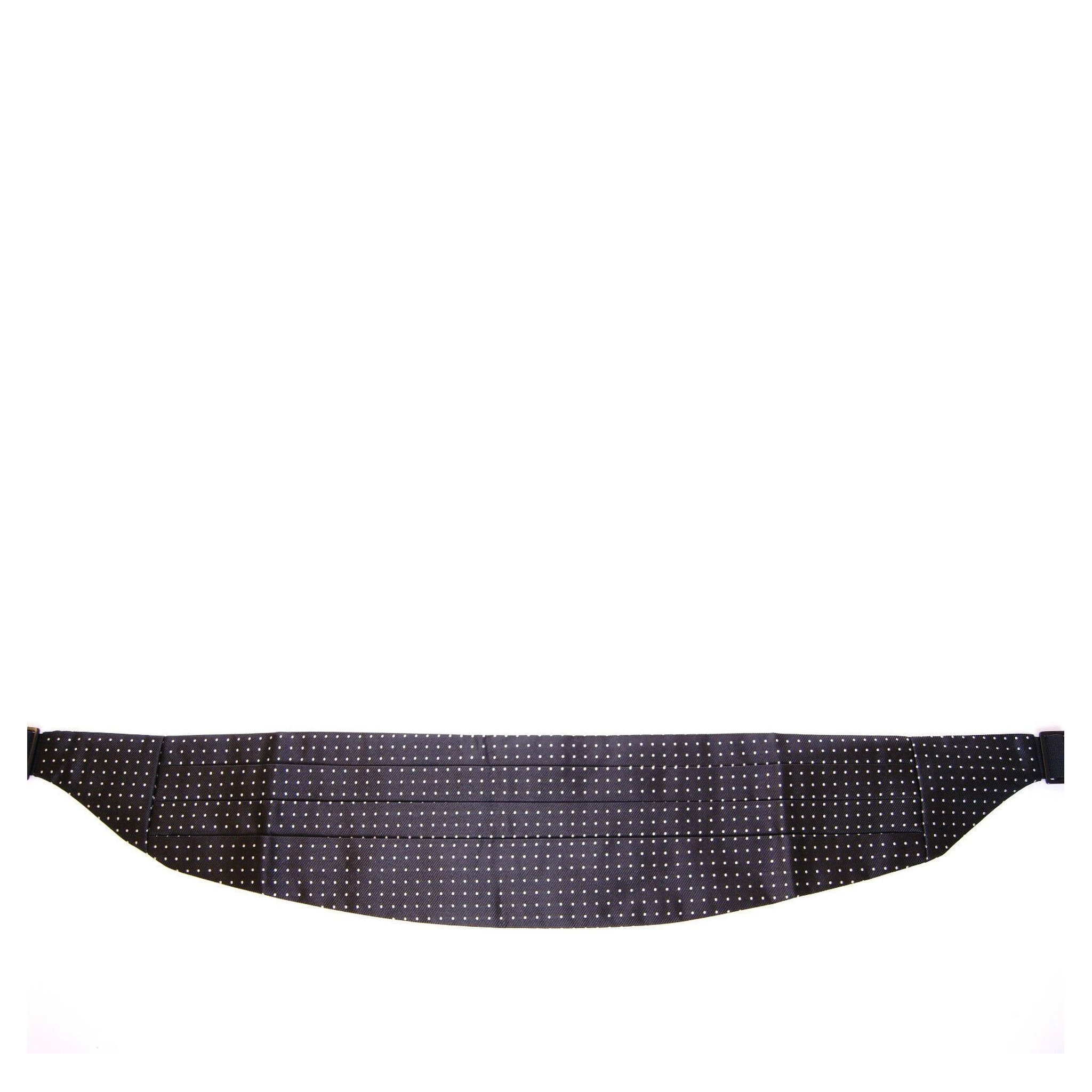 Black Waist Smoking Tuxedo Cummerbund Belt