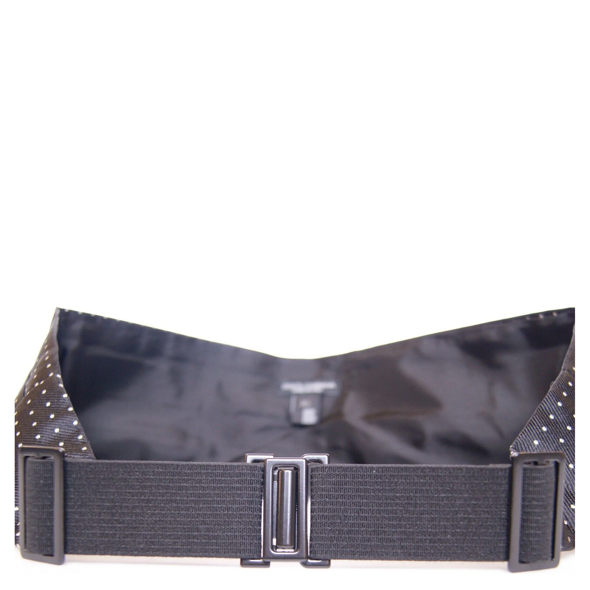 Black Waist Smoking Tuxedo Cummerbund Belt