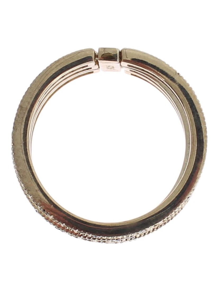 Black CZ 925 Sterling Silver Womens Ring