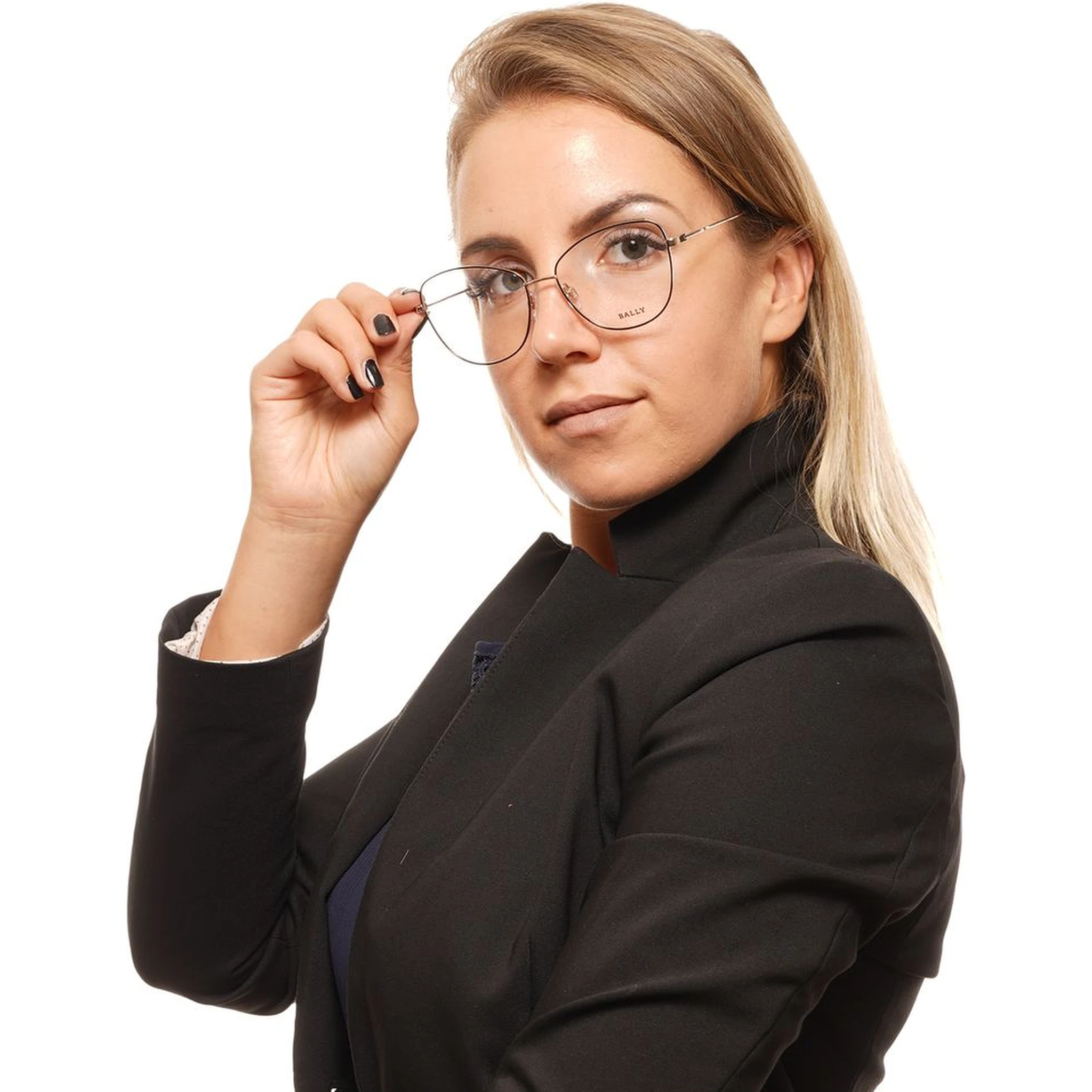 Black Metal & Plastic Glasses (Frames)