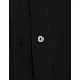 Black cotton shirt top