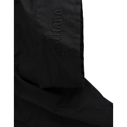 Black cotton shirt top