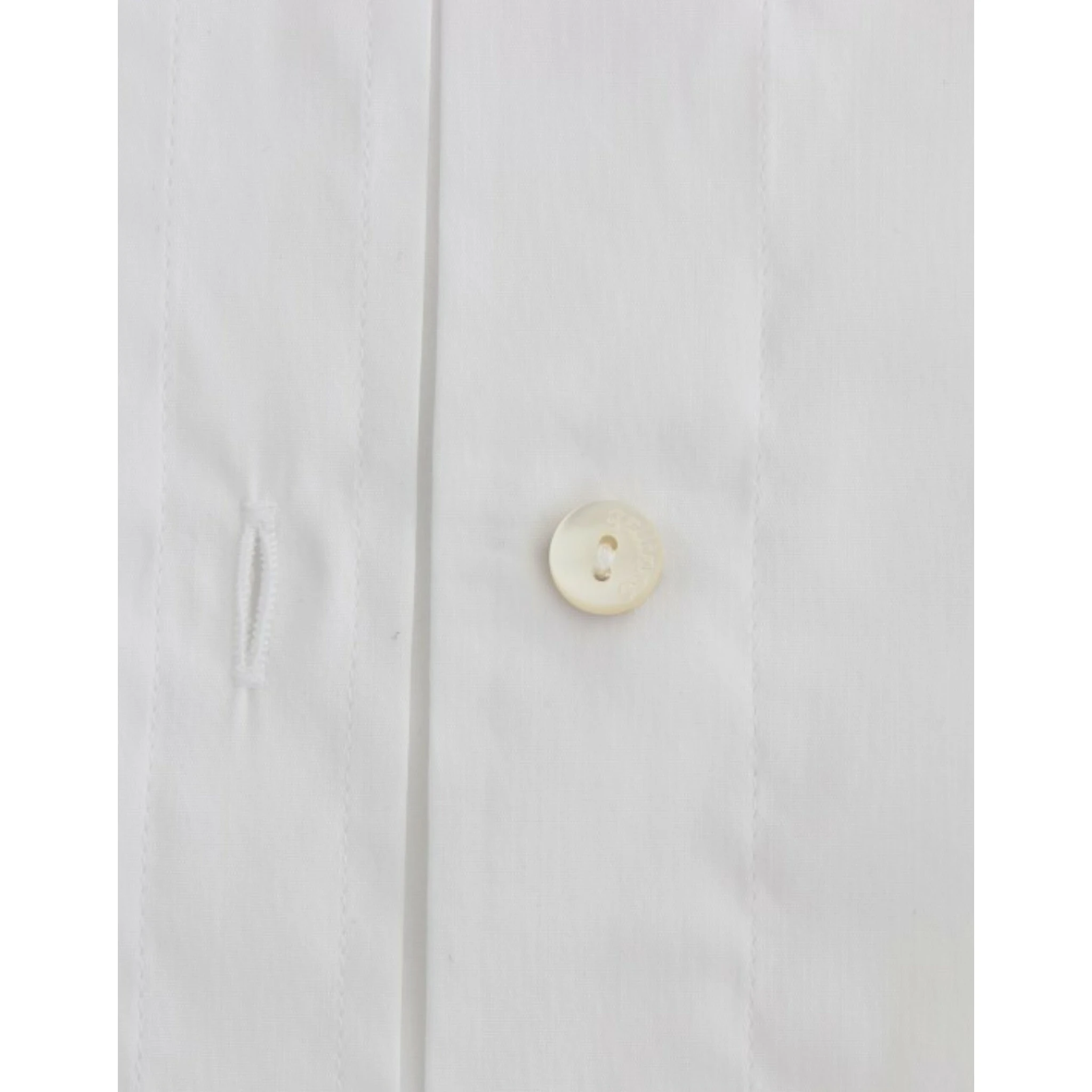 White Cotton Shirt Top