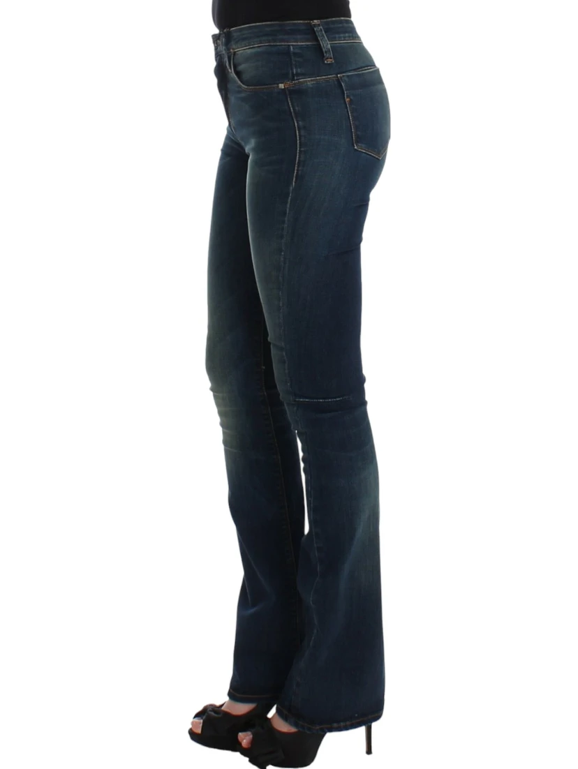Straight Leg Women's Jeans In Blue