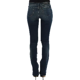 Straight Leg Women's Jeans In Blue