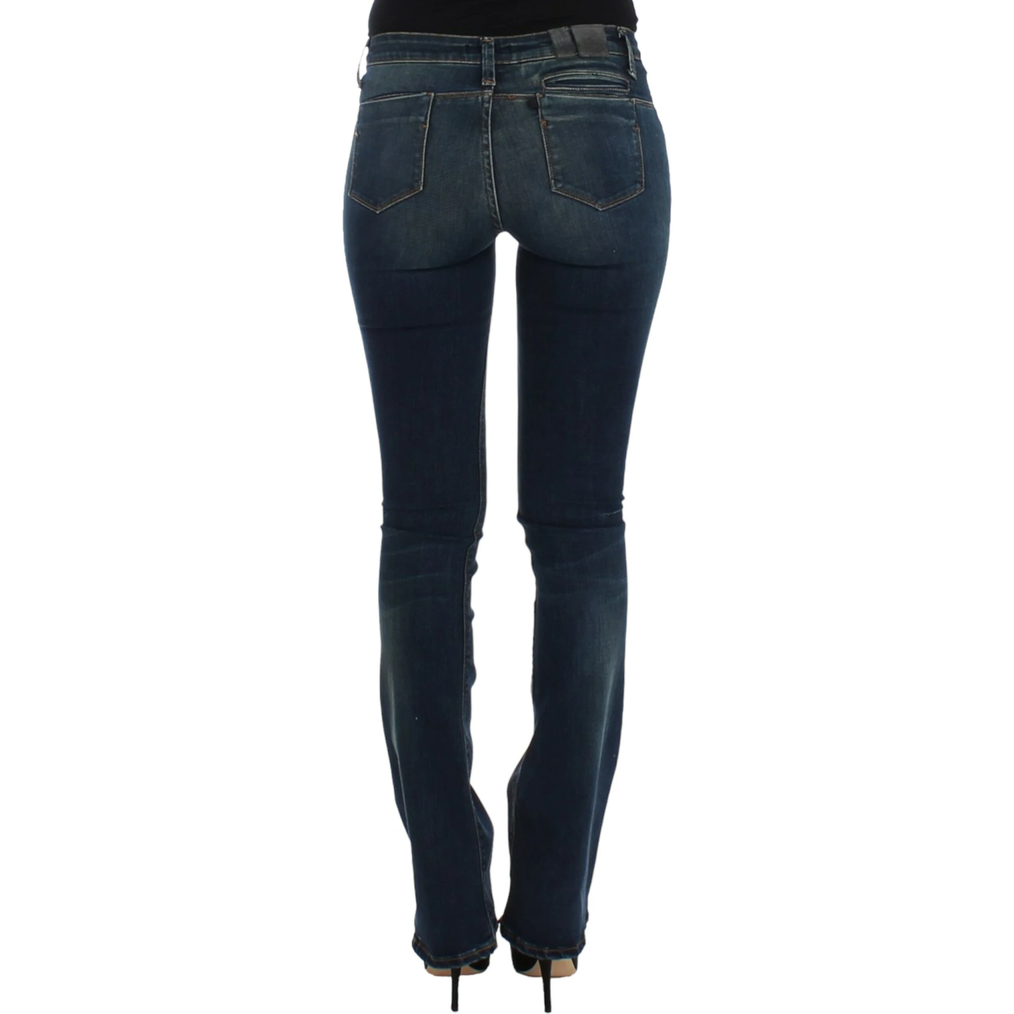 Straight Leg Women's Jeans In Blue