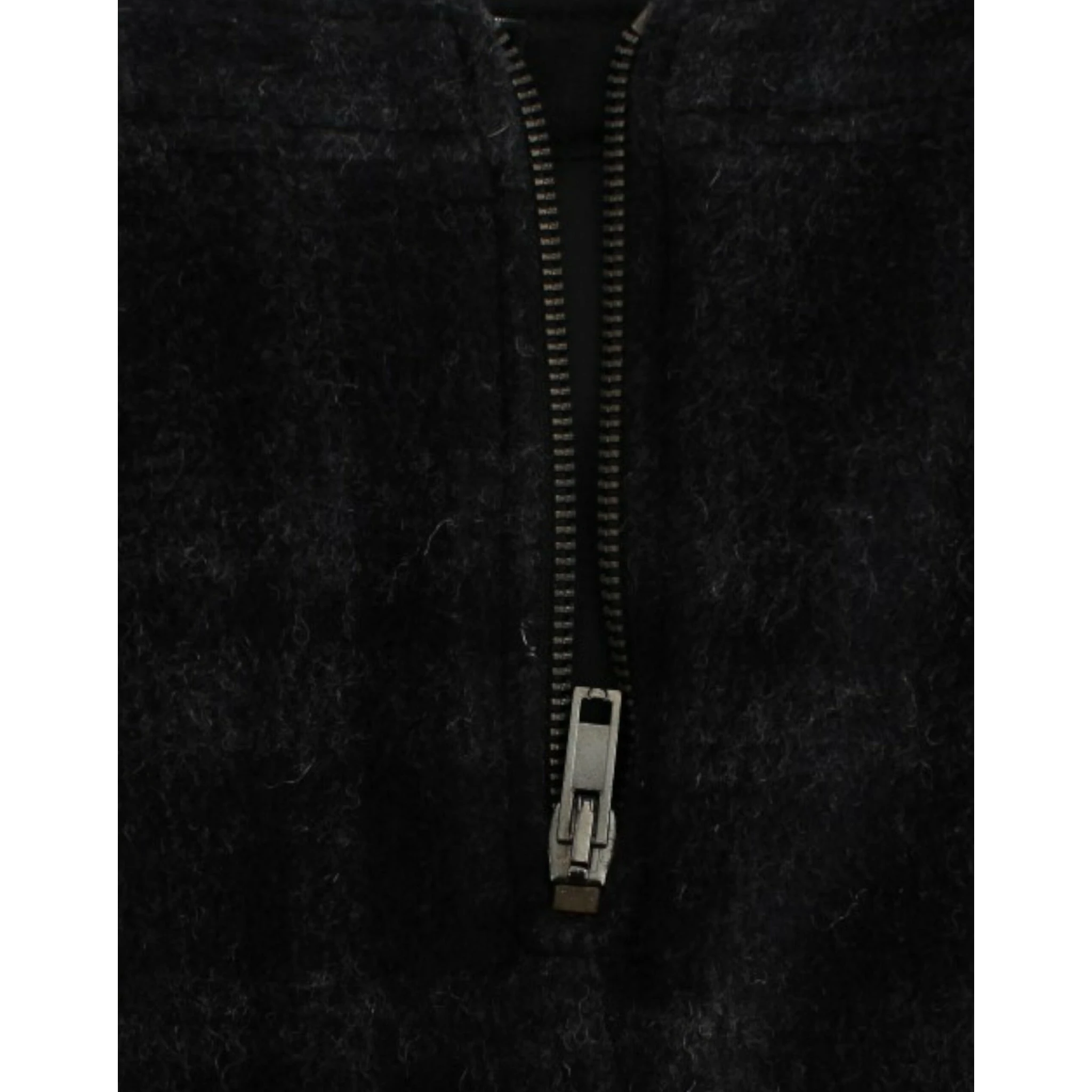 Gray checkered mini skirt