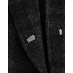 Gray checkered mini skirt