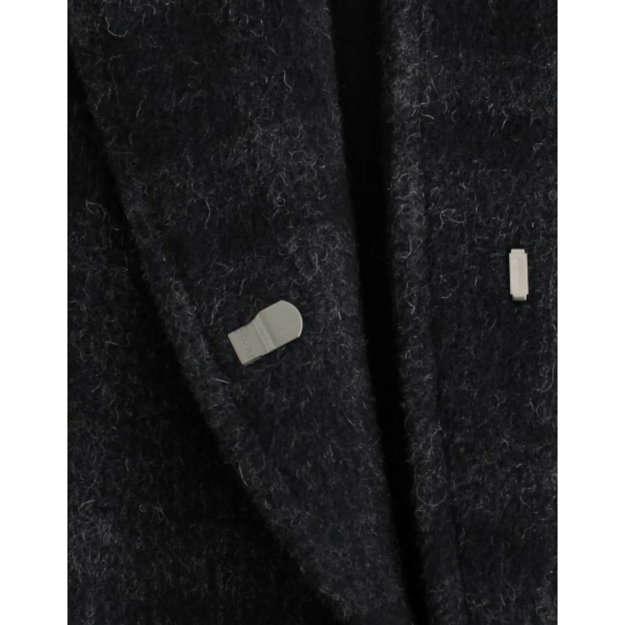 Gray checkered mini skirt