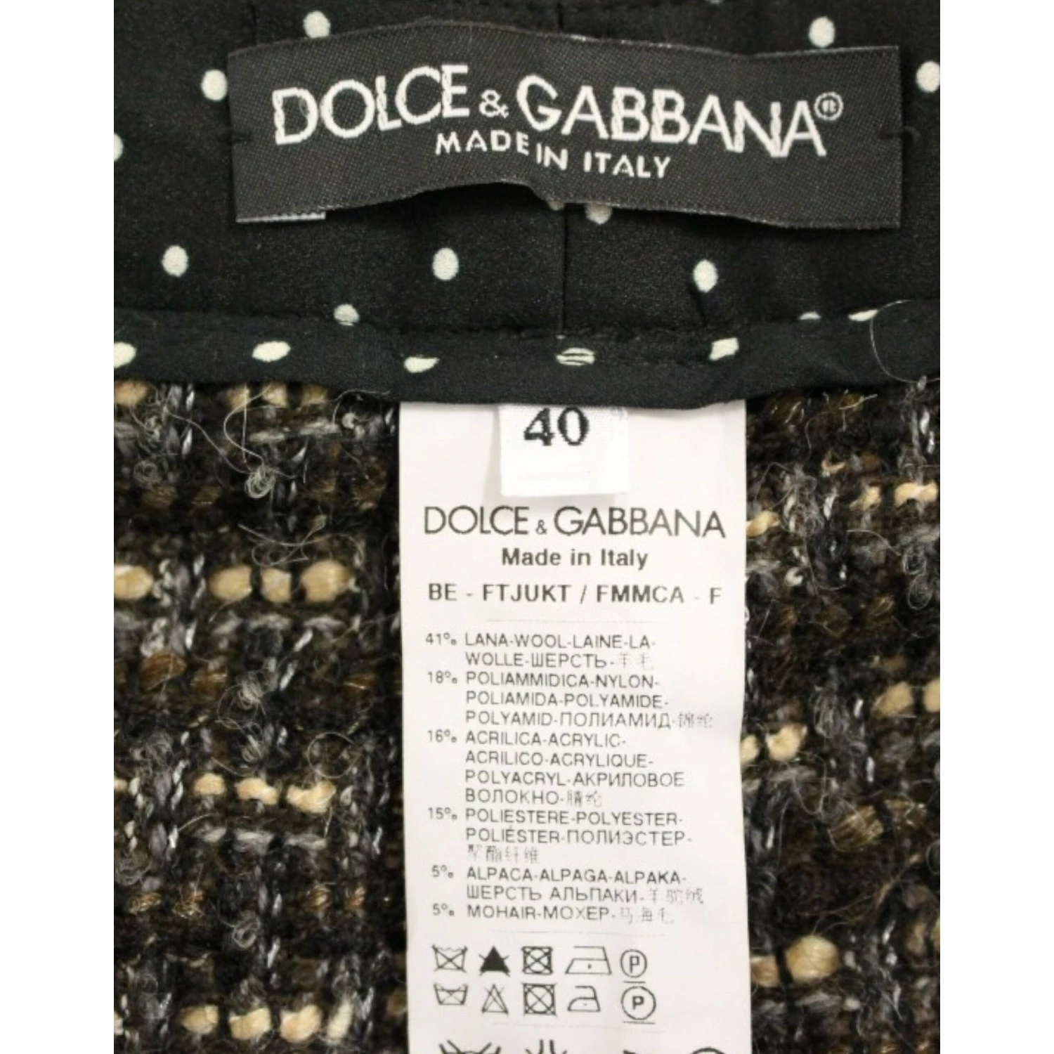 Black Fabric Shorts Pants