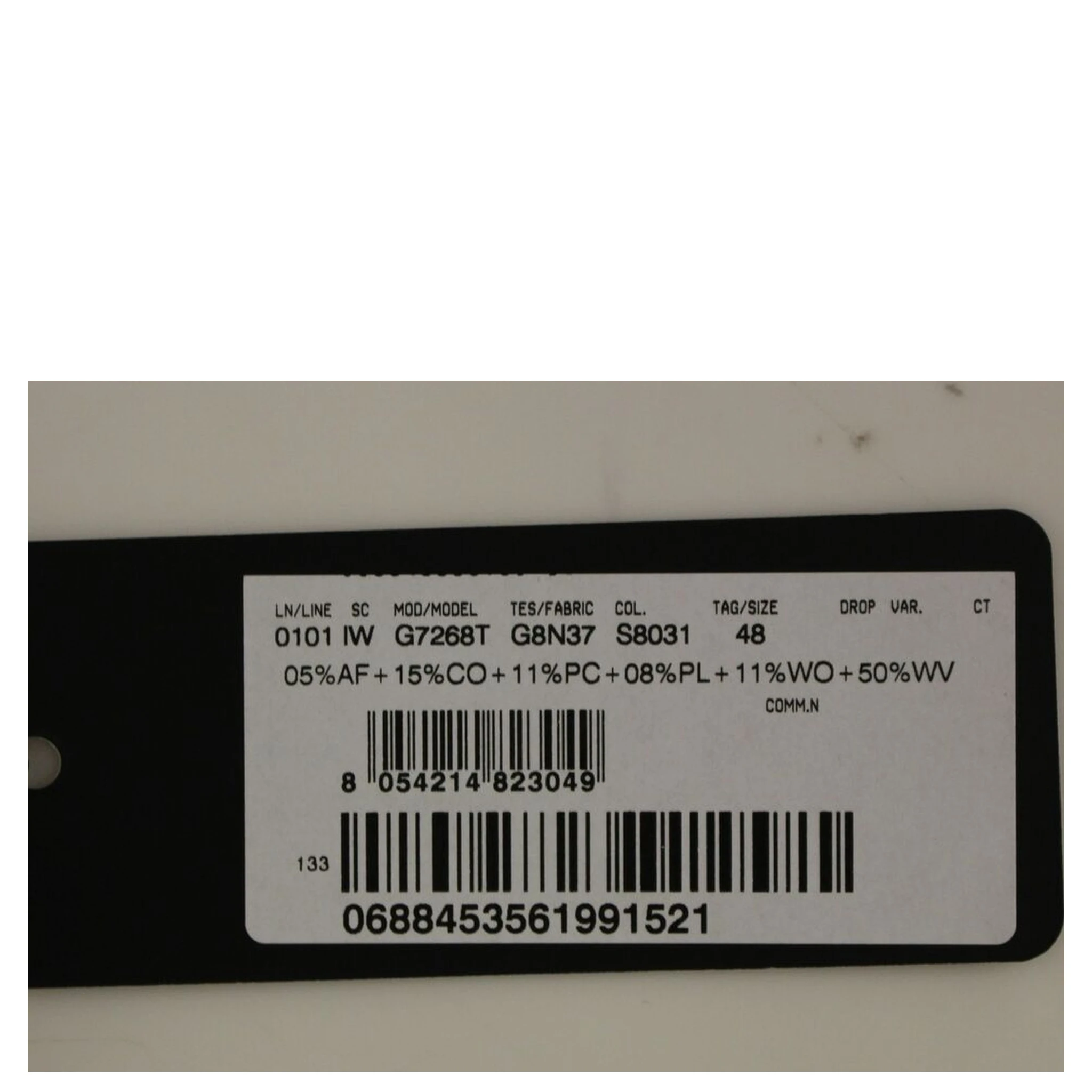 Gray Wool Blend Logo Vest Gilet Weste