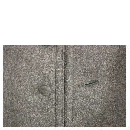 Gray Wool Blend Logo Vest Gilet Weste