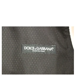 Gray Cotton Blend Logo Vest Gilet Weste