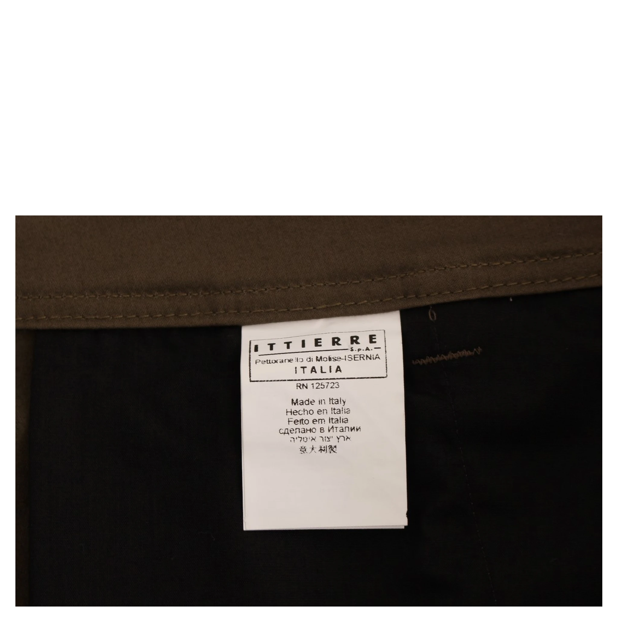 Green Cotton Stretch Comfort Fit Pants