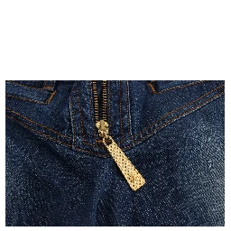 Blue Wash Cotton Stretch Boot Cut Jeans