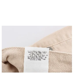 Beige Wash Slim Fit Cotton Stretch Jeans