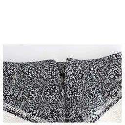 Gray Black Liza Leather Straight Pencil