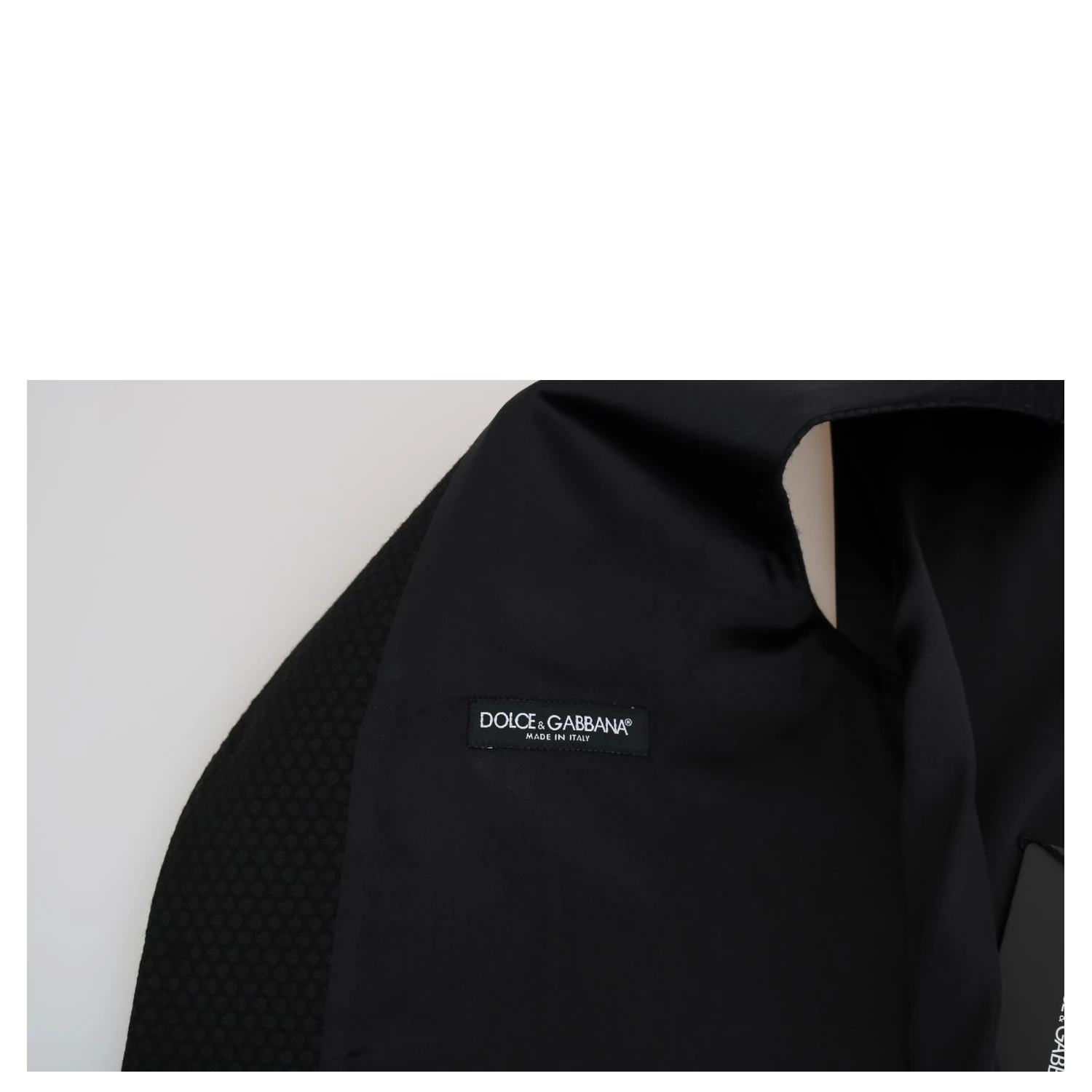 Black Polka Dot Pattern Vest
