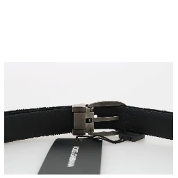 Black Cotton Royal Bee Embroidery Belt
