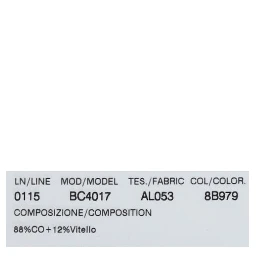 Black Cotton Royal Bee Embroidery Belt